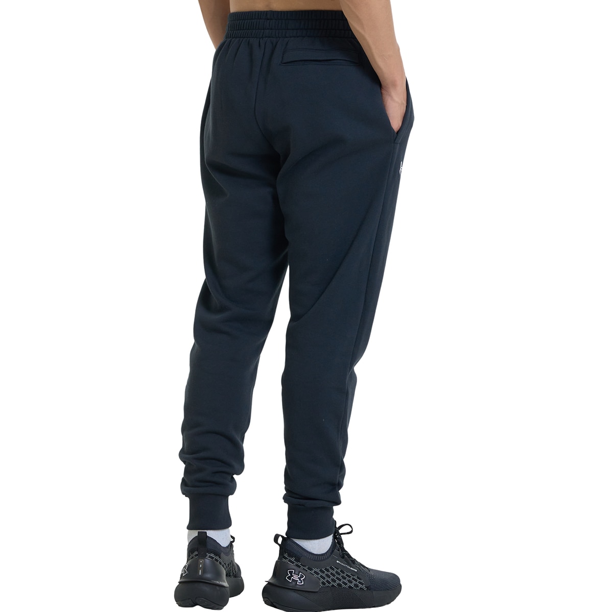 Calças de Homem Rivel Fleece Preto-2