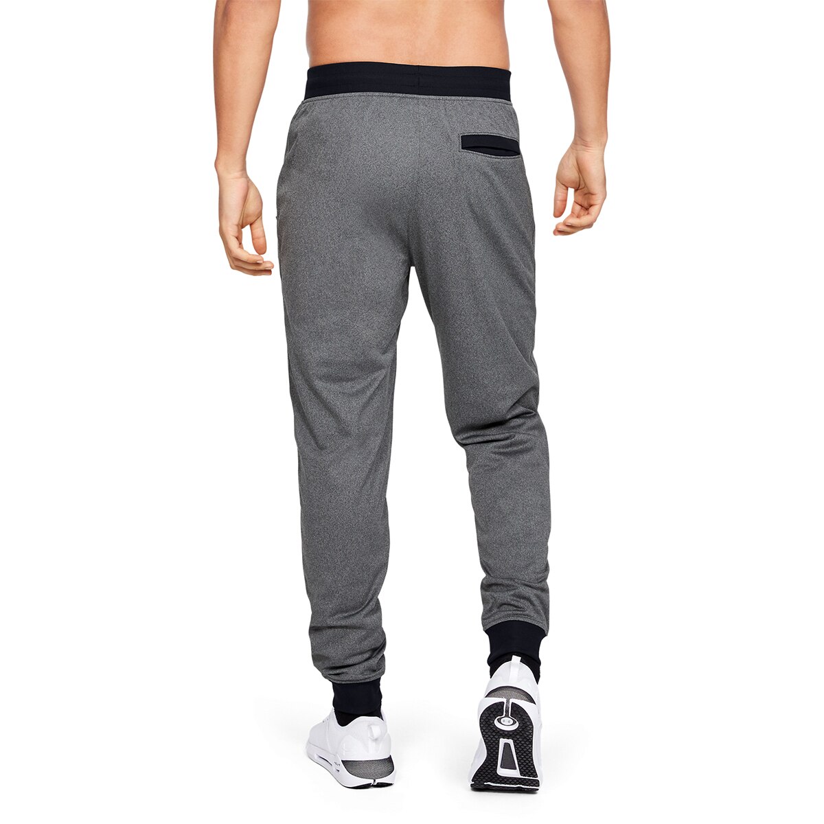 Calças de Homem Sportstyle Tricot Jogger Cinzento carvão-2