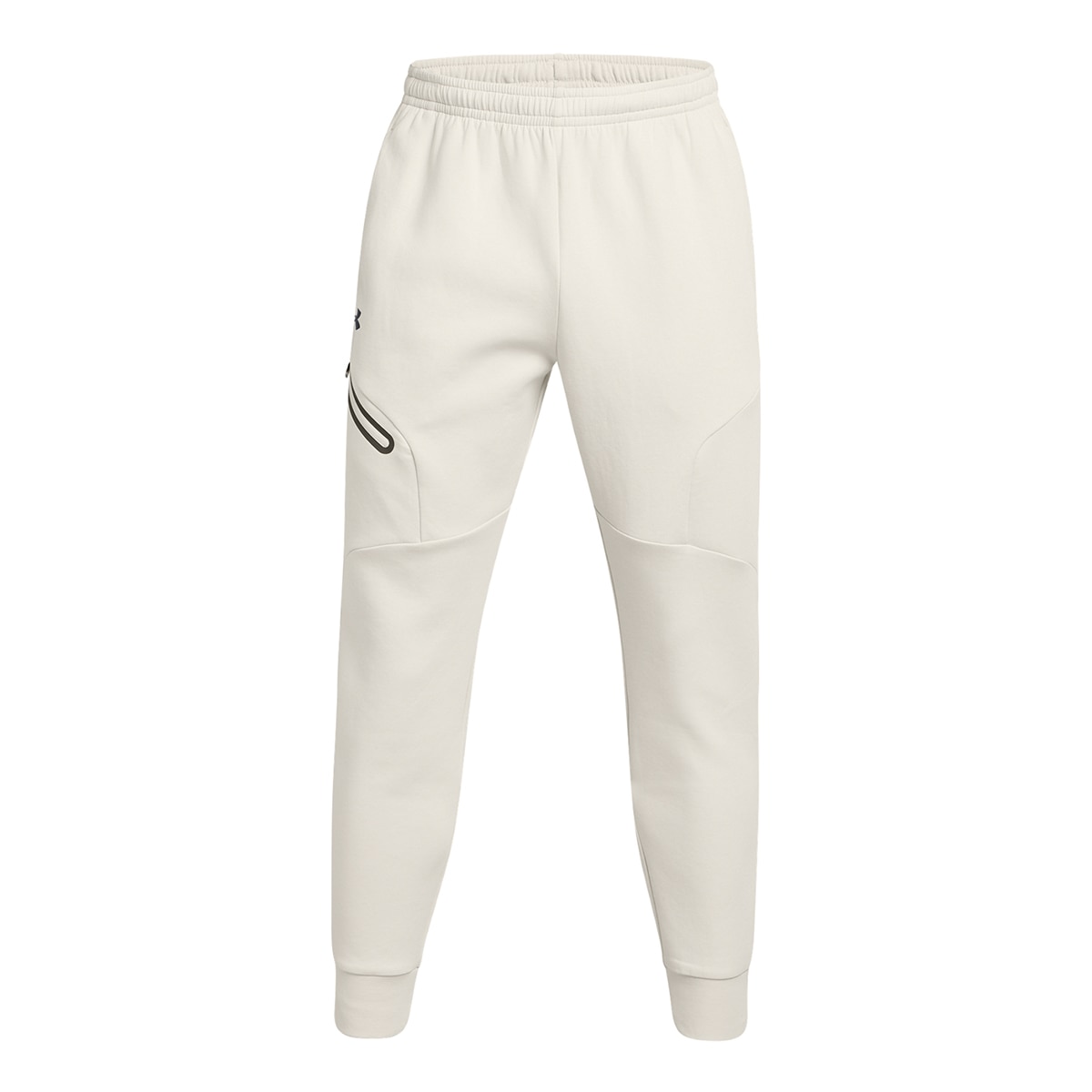 Calças Casual de Homem Ua Unstoppable Flc Jgr Eu-Blk Branco-5