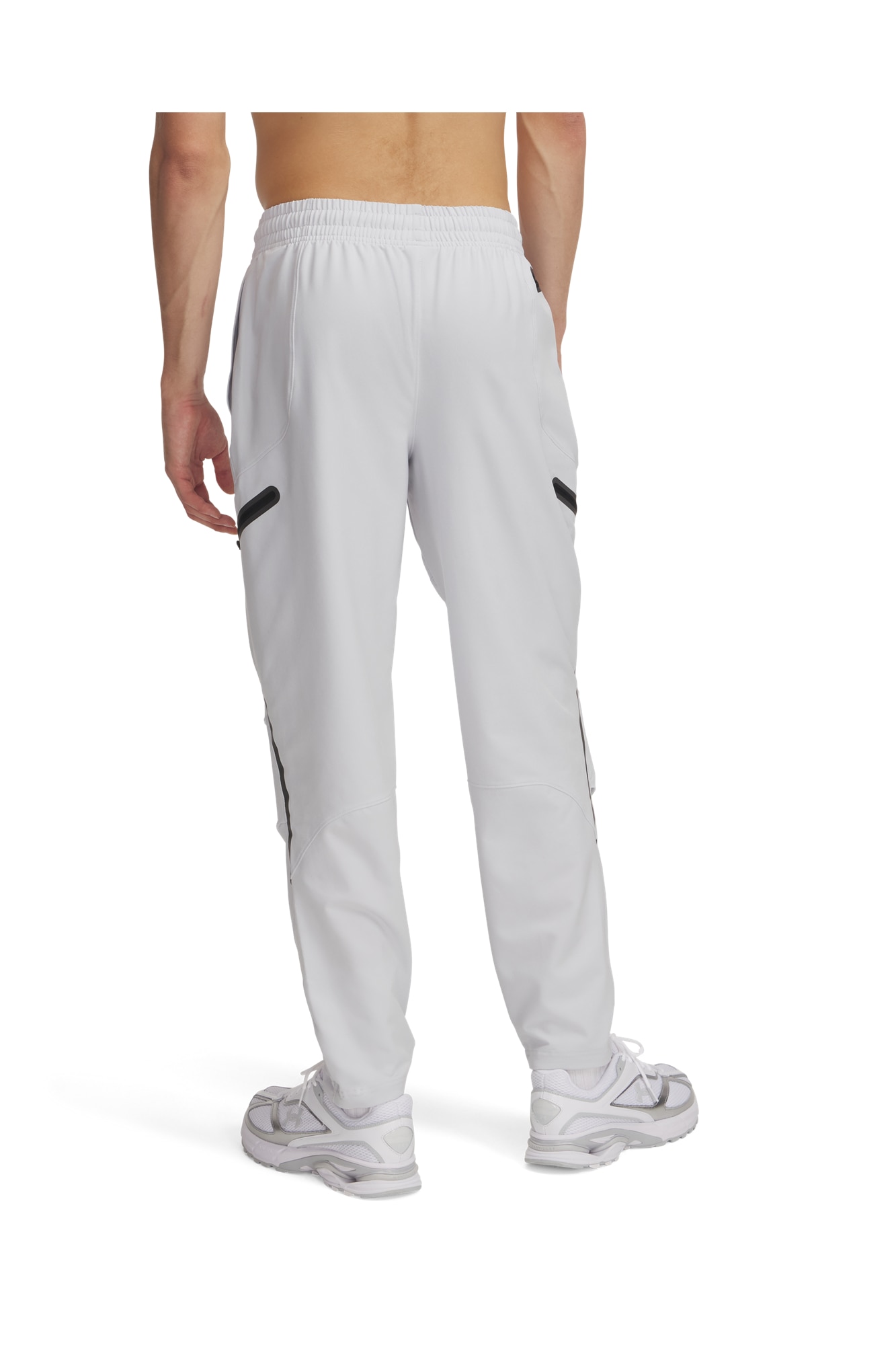 Calças de Homem UA Unstoppable Cargo Pant Cinzento-2