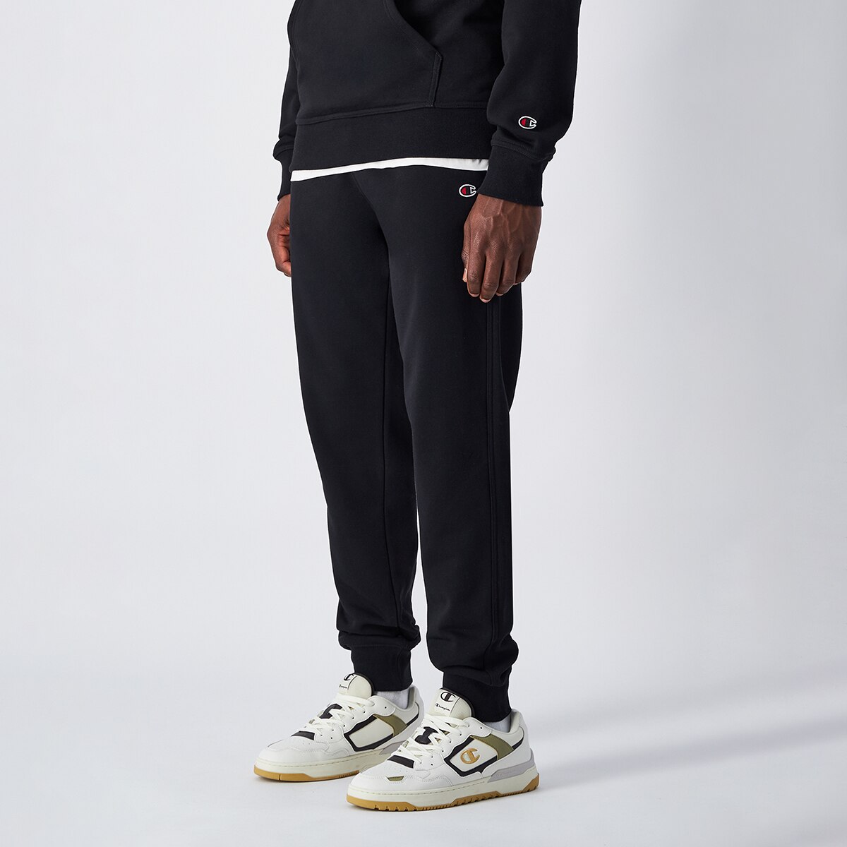 Calças de Homem Preto-1