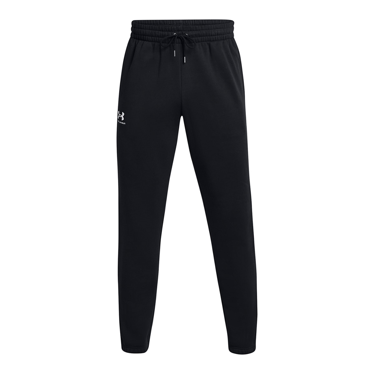 Calças de Homem UA Icon Fleece Jgr Taping Preto-6