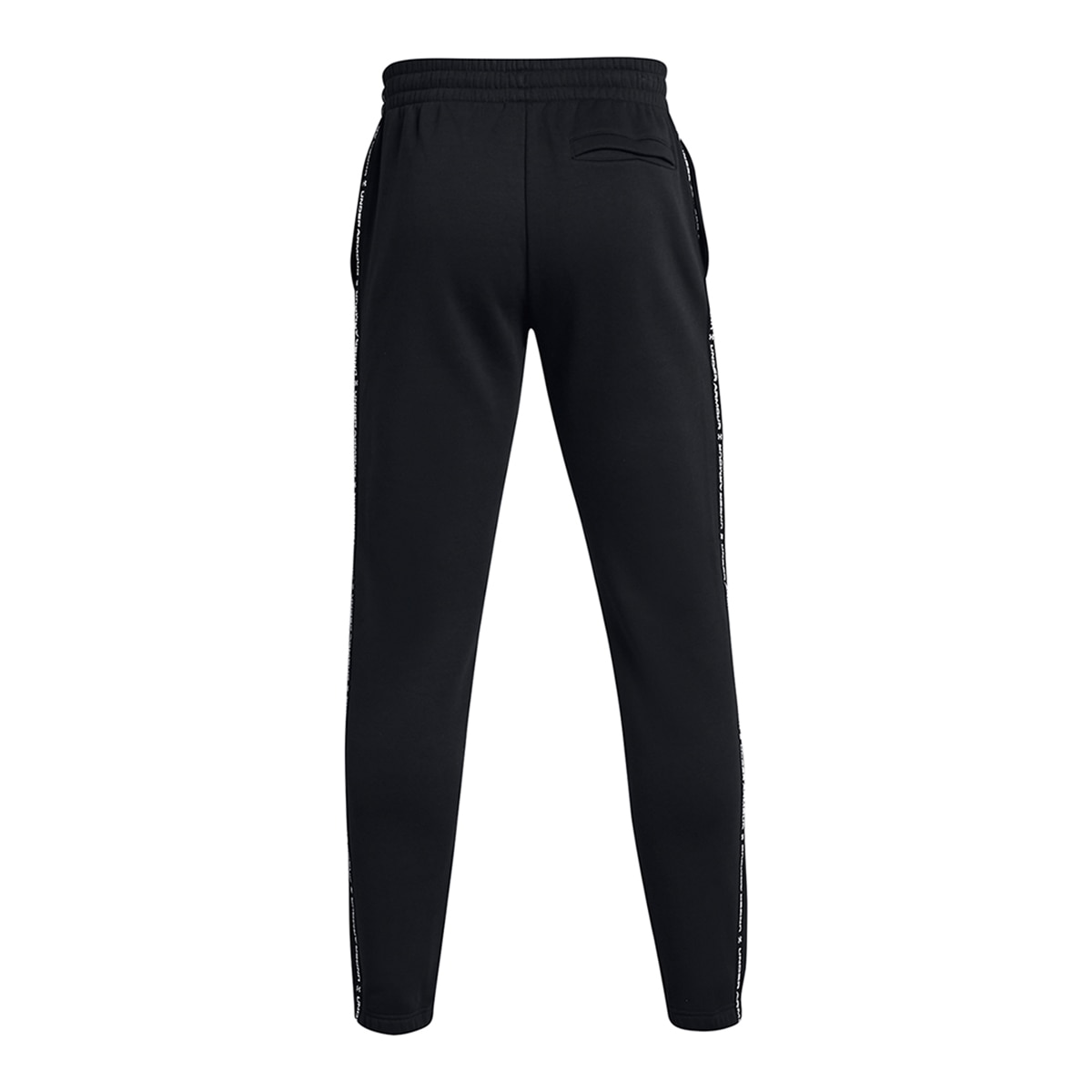 Calças de Homem UA Icon Fleece Jgr Taping Preto-7