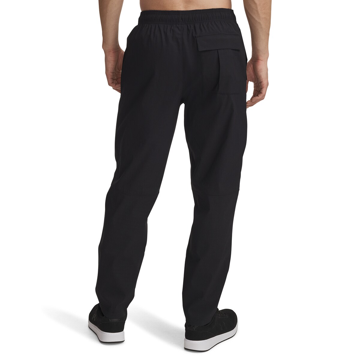 Calças de Homem UA Unstopable Woven TX Taper Preto-2