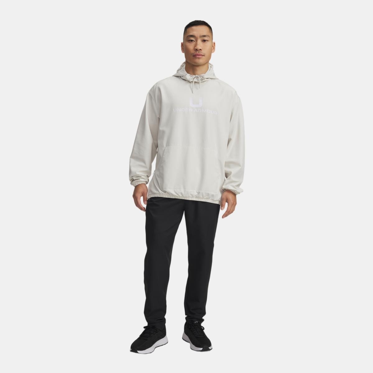 Calças de Homem Casual UA Unstoppable Tapered Pants Preto-4