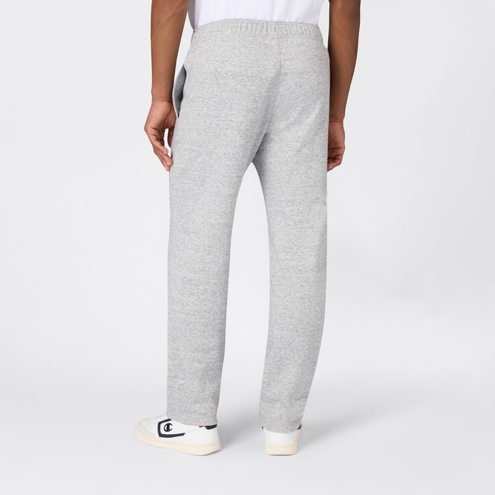 Calças de Homem Straight Hem Pants Cinzento-2