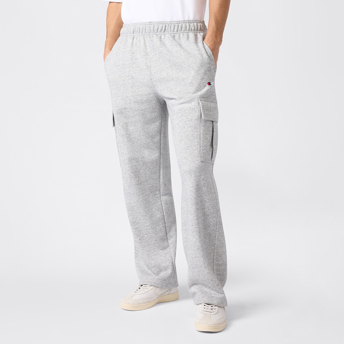 Calças de Homem Cargo Pants Cinzento-2