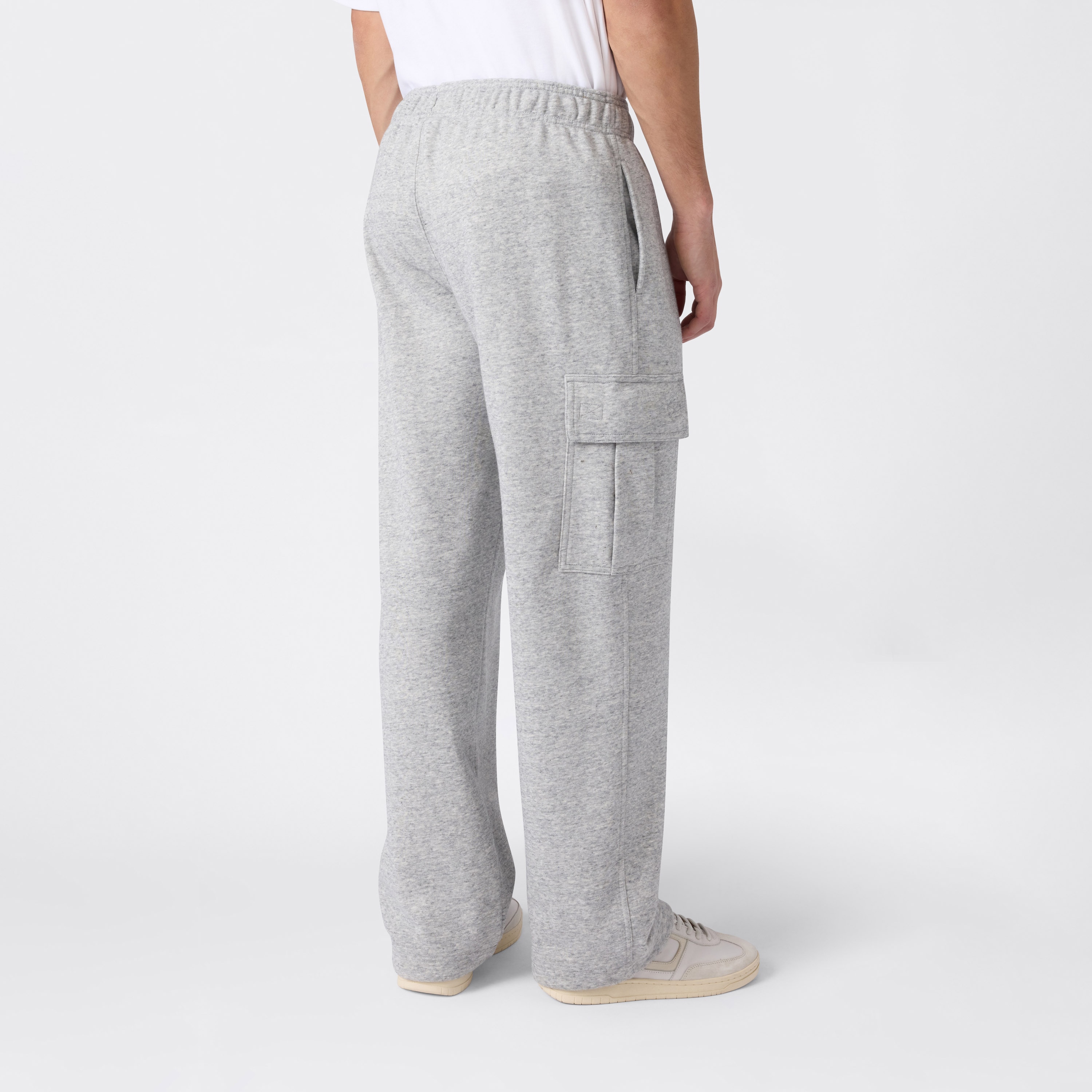 Calças de Homem Cargo Pants Cinzento-3