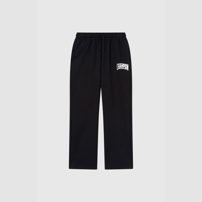 Calças de Homem Straight Hem Pants Preto-3