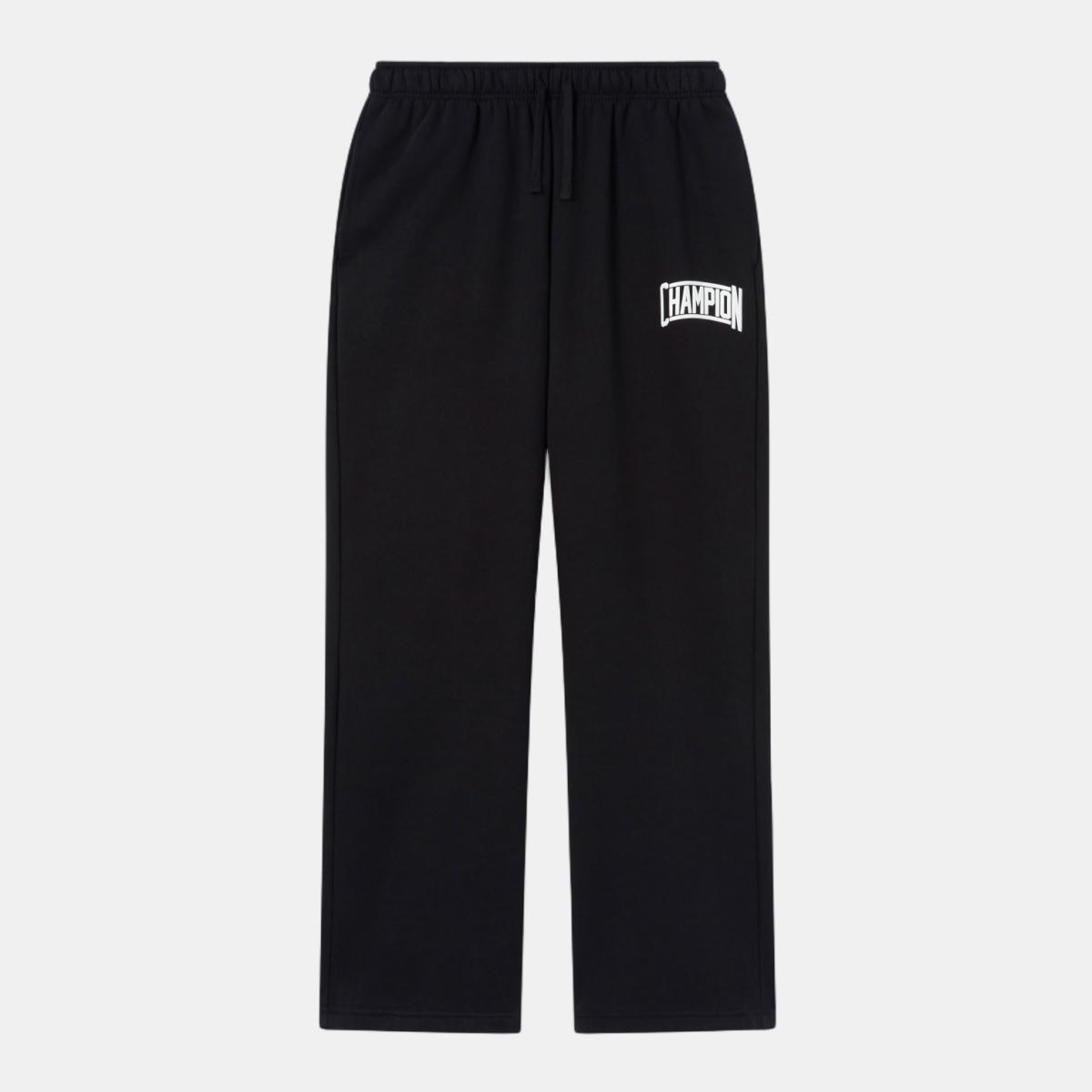 Calças de Homem Straight Hem Pants Preto-4