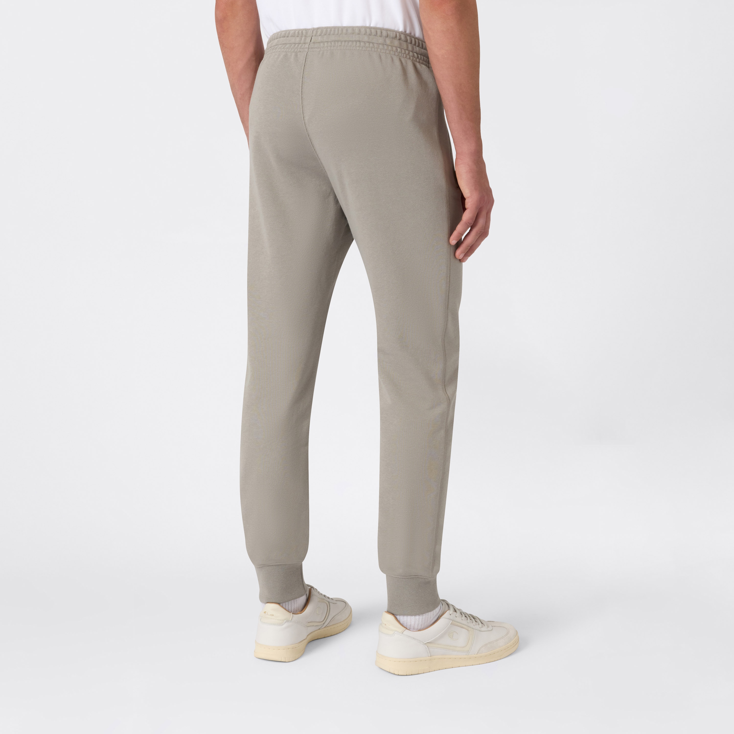 Calças de Homem Rib Cuff Pants Cinzento-3