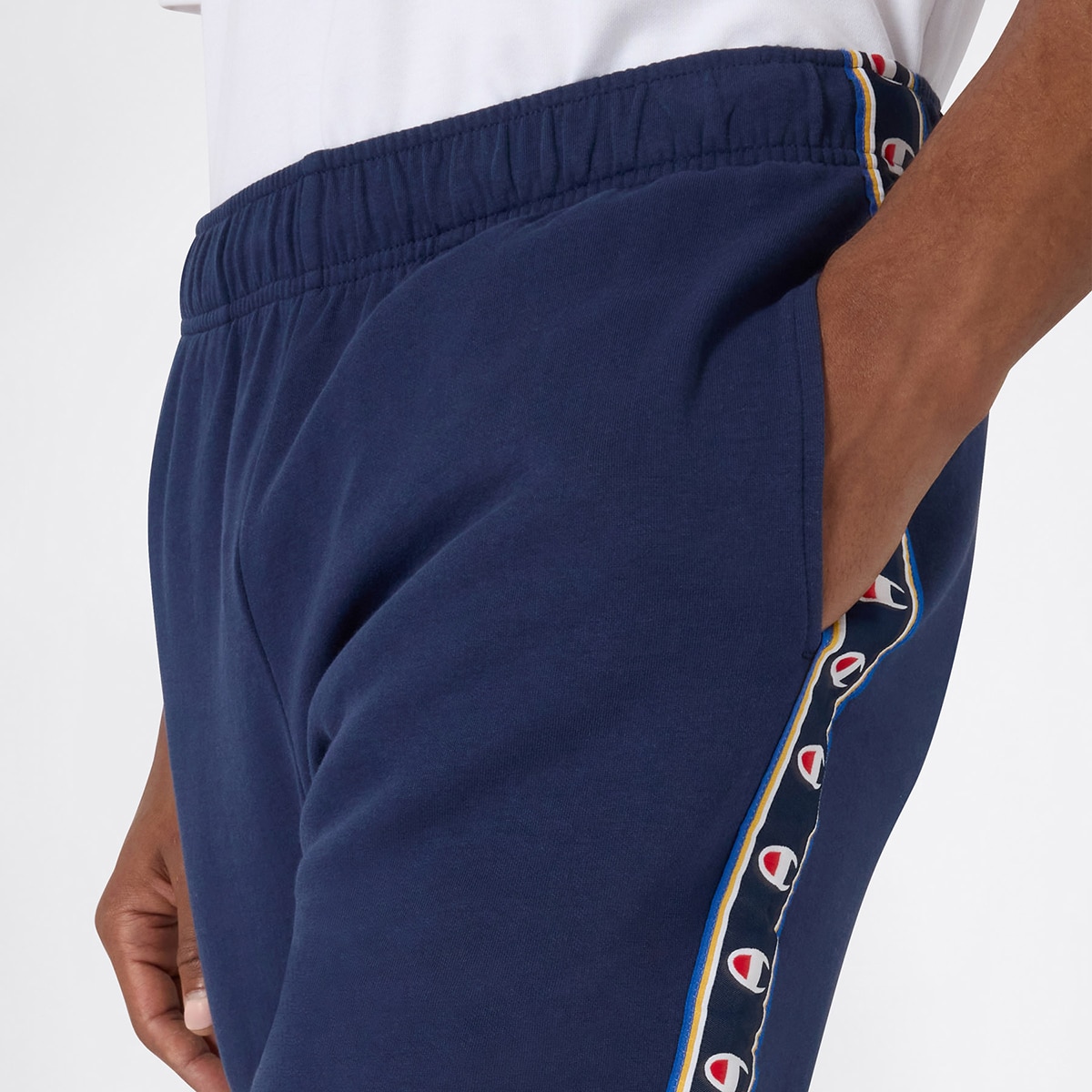 Calças de Homem Rib Cuff Pants Azul-4