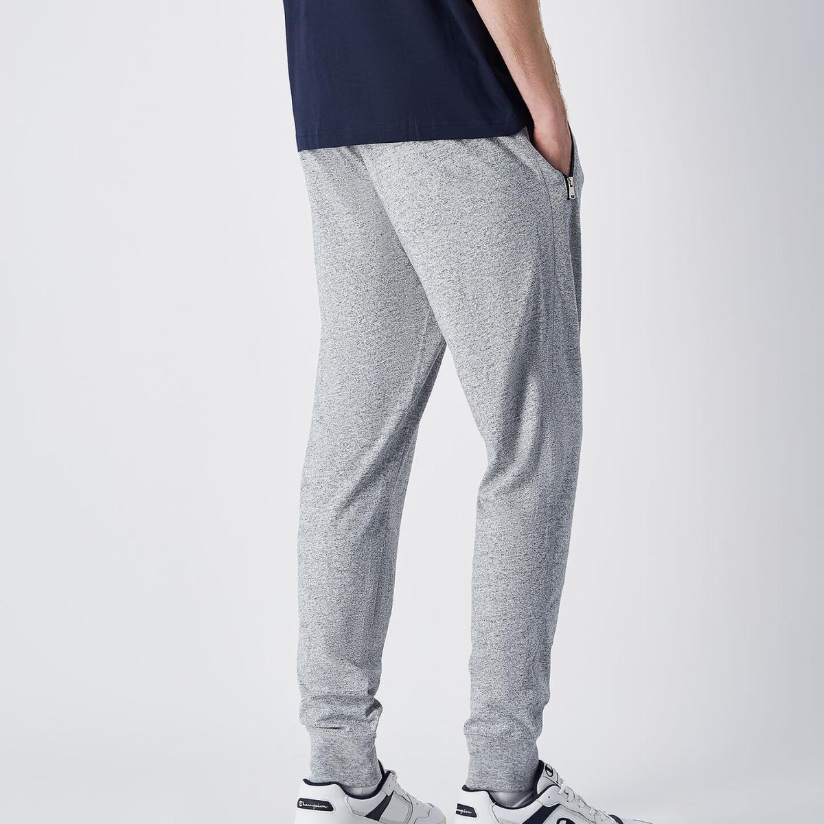 Calças de Homem Rib Cuff Pants Cinzento-2