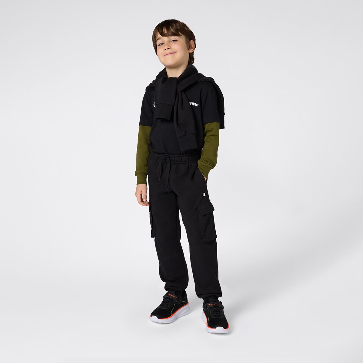 Calças de Menino Preto-1