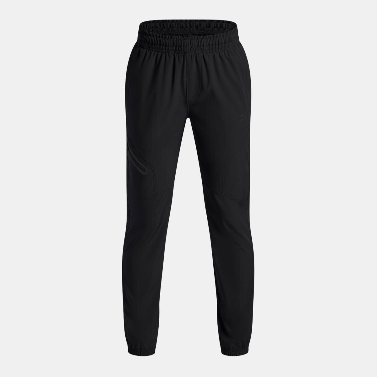 Calças Casual de Criança UA B Unstoppable Wvn Jgr Preto-4