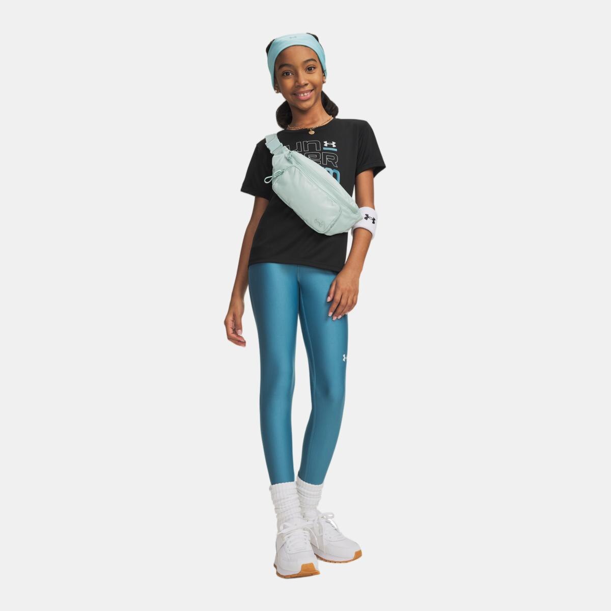 Leggings de Criança Training HeatGear Verde-5