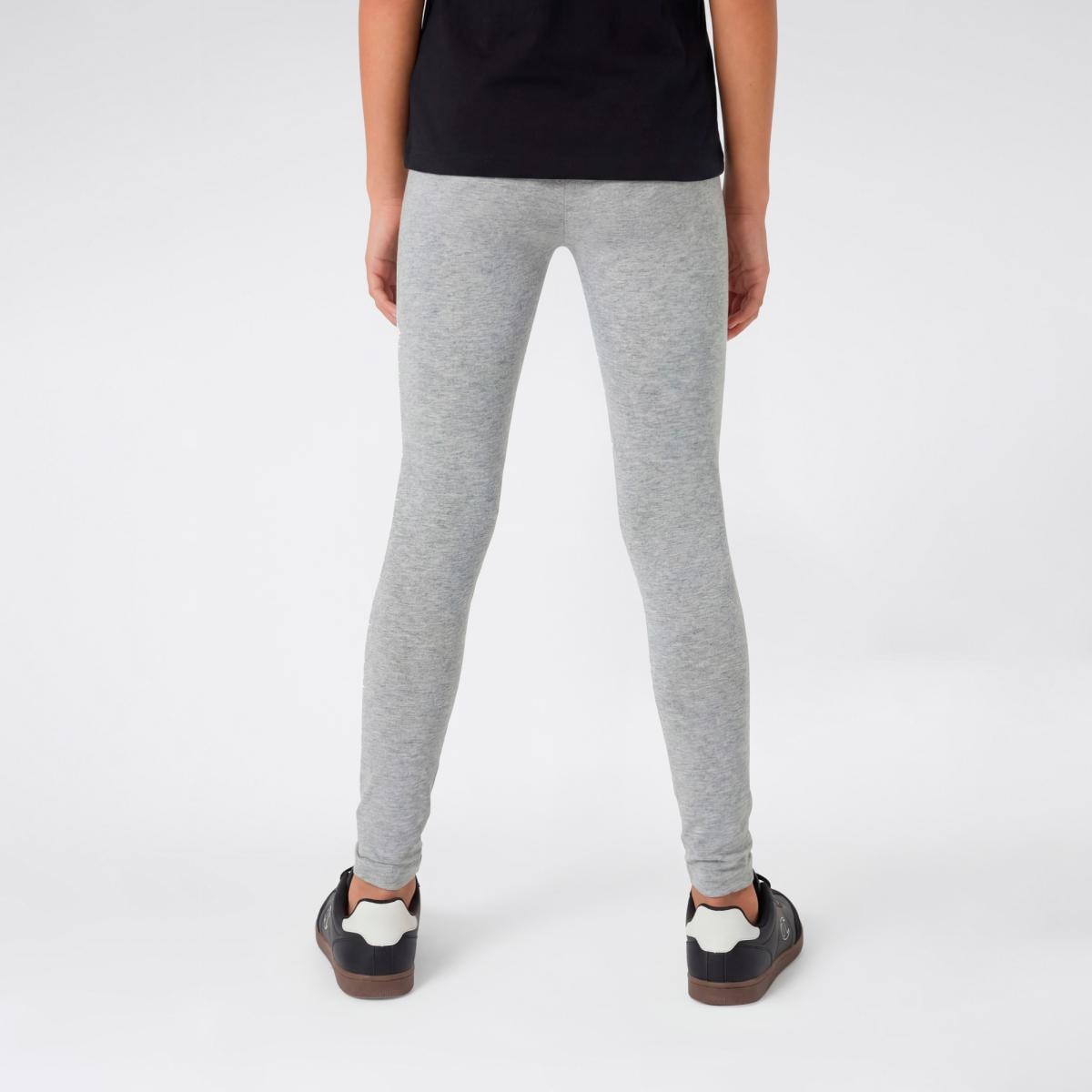 Leggings de Menina Cinzento-2