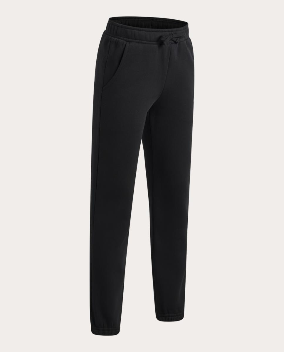 Calças de Criança UA B Rival Fleece Jogger Preto-3