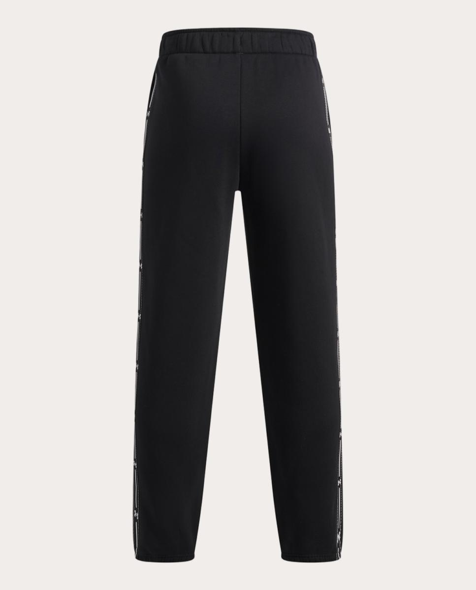 Calças de Criança UA B Icon FLC Taped Jogger Preto-2