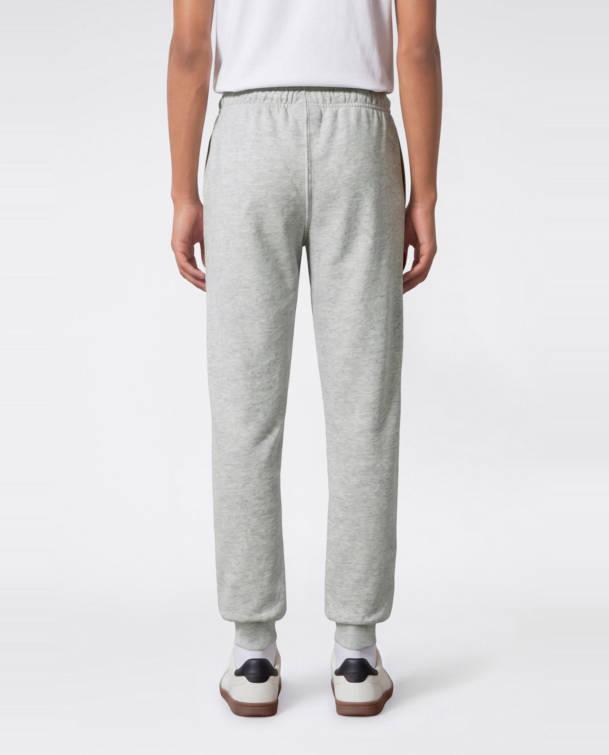Calças Casual de Criança Rib Cuff Pants Cinzento-2