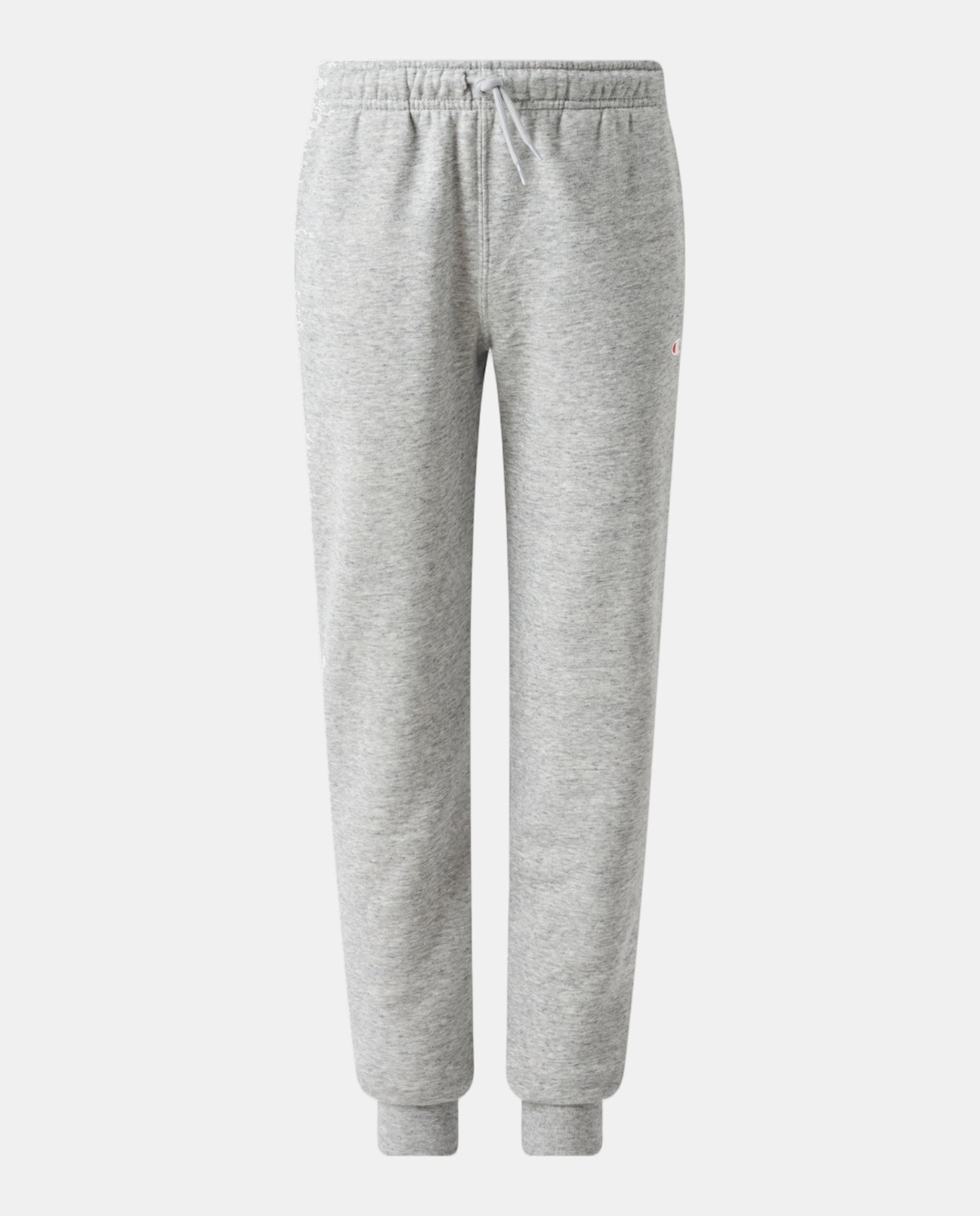 Calças Casual de Criança Rib Cuff Pants Cinzento-4