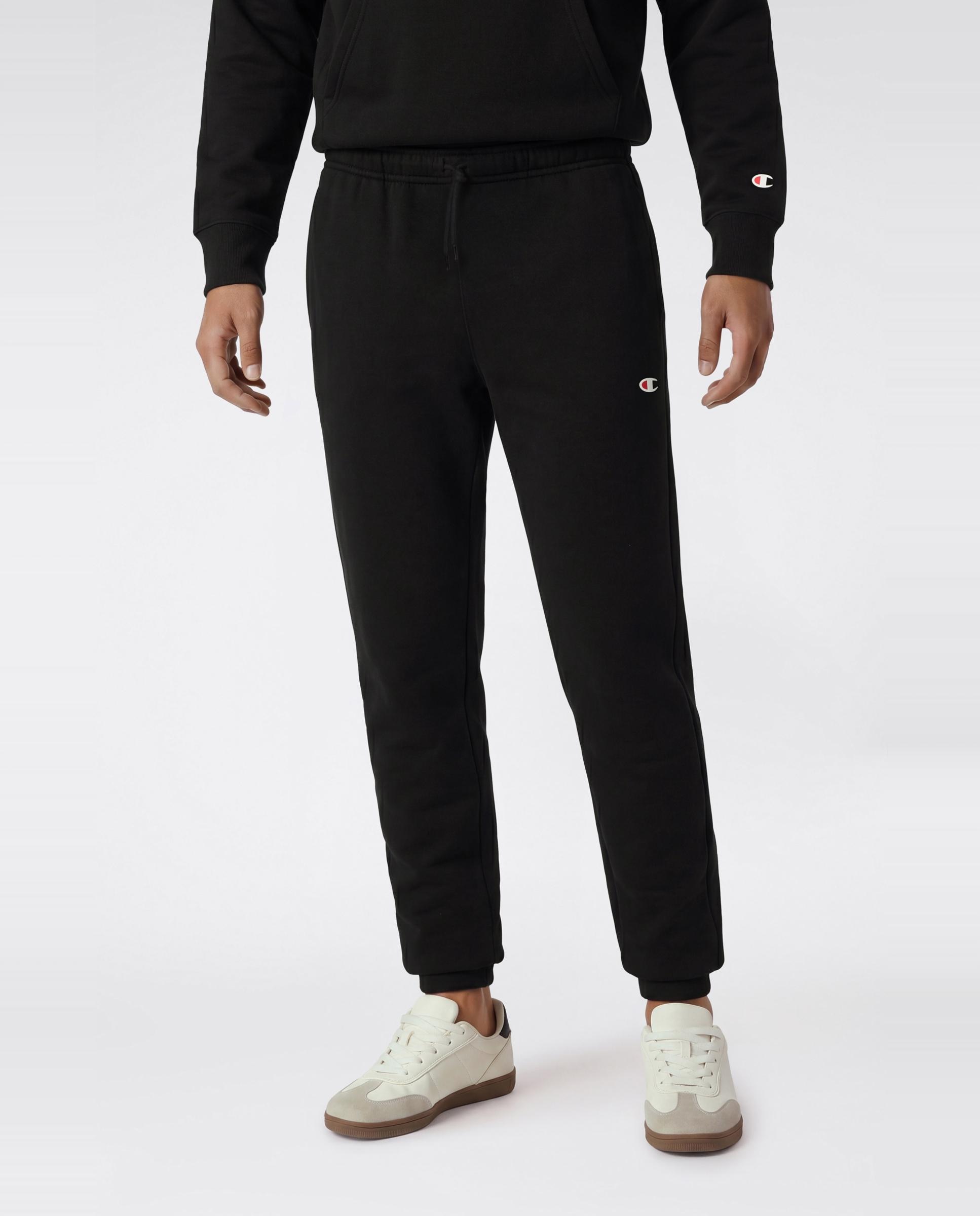 Pantalones Casual de Niño Rib Cuff Pants CHAMPION - Negro Negro-1
