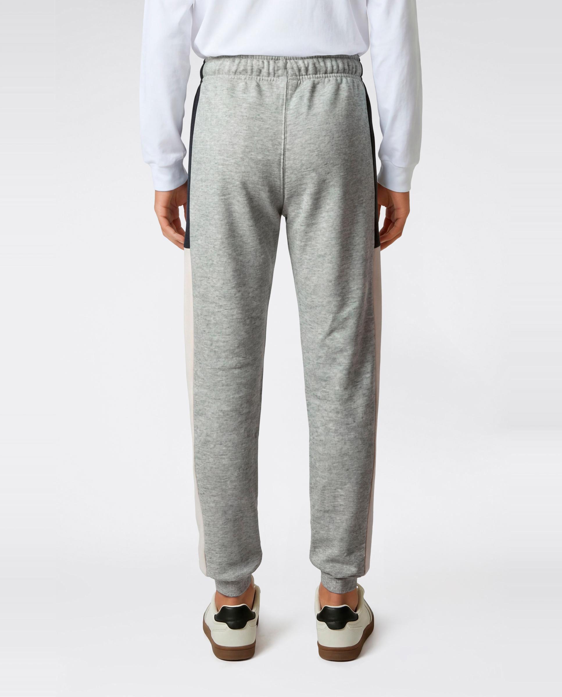 Calças Casual de Criança Rib Cuff Pants Cinzento-2
