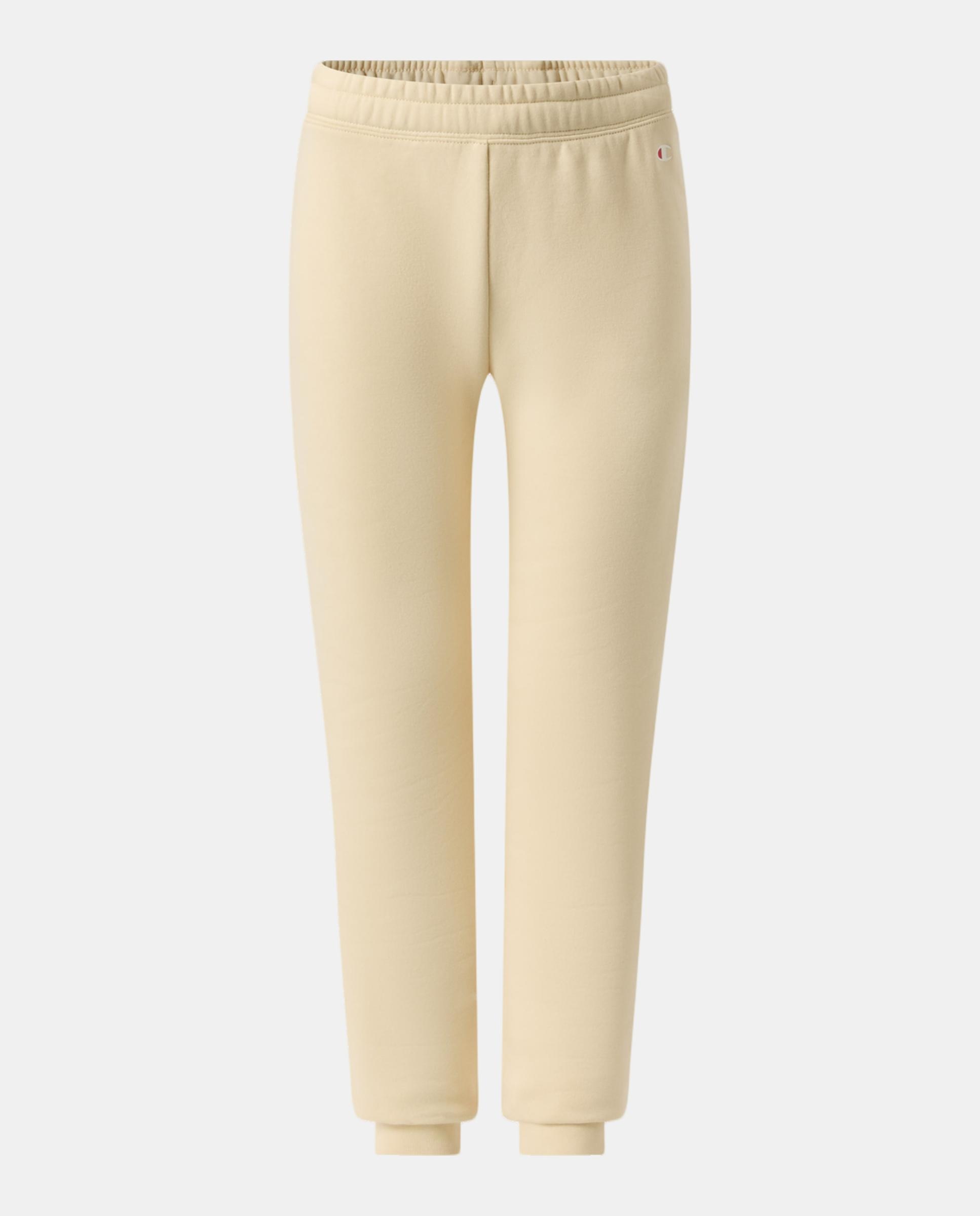 Calças Casual de Criança Rib Cuff Pants Castanho-4