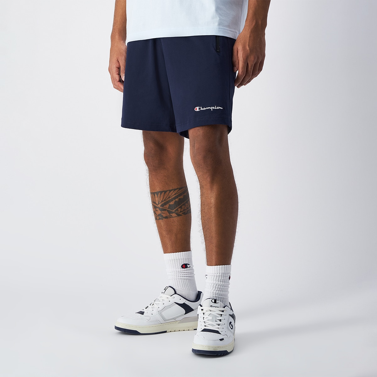 Bermudas de Homem Azul-marinho-1