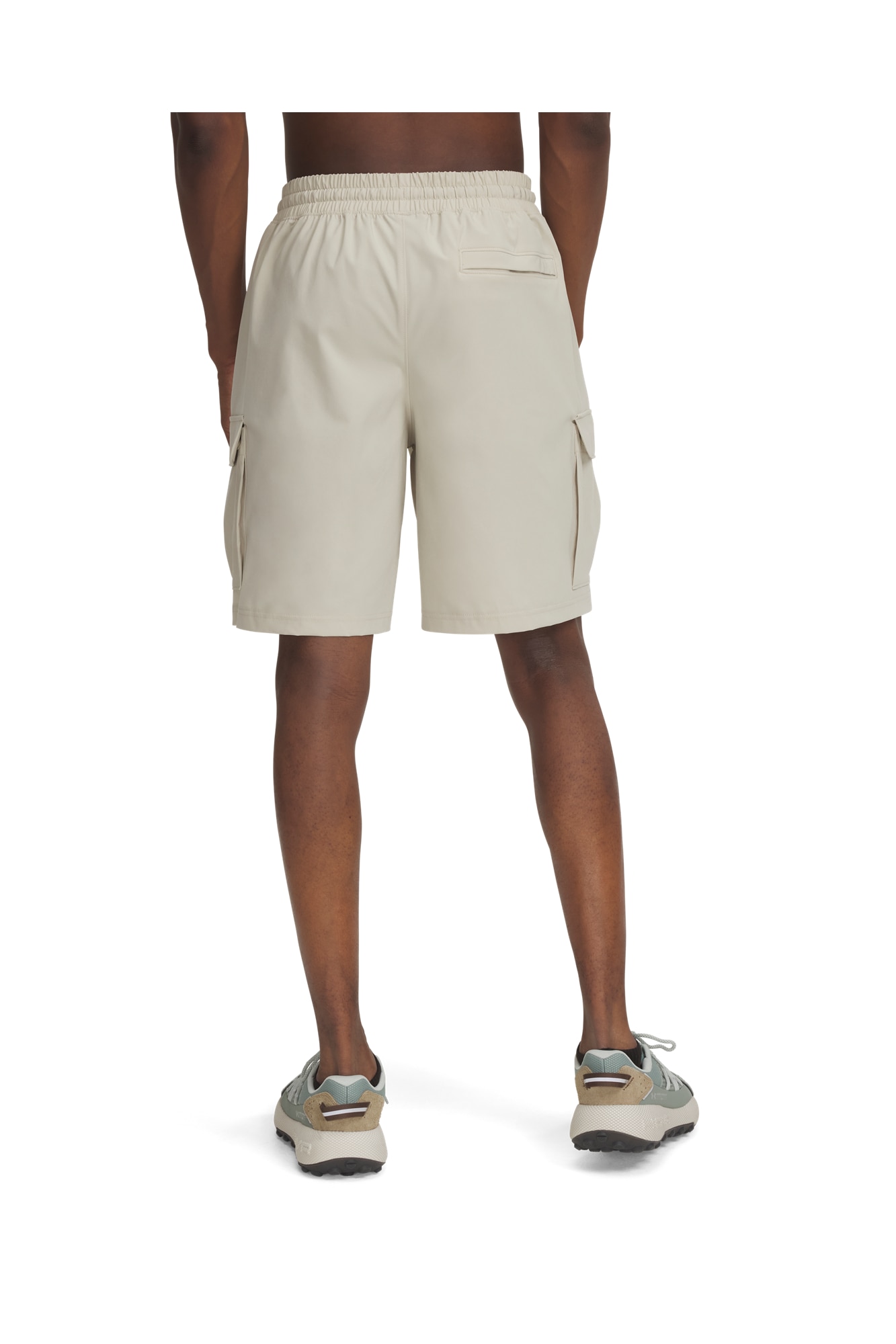 Calções de Homem UA Vibe Woven Cargo Short Verde-2