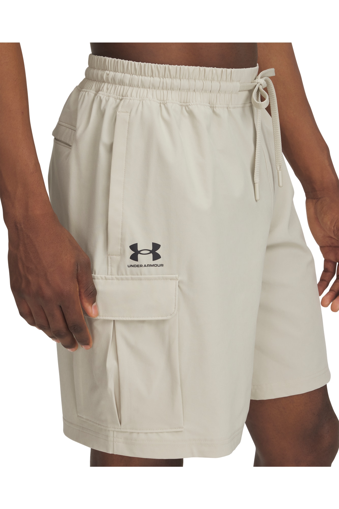 Calções de Homem UA Vibe Woven Cargo Short Verde-3
