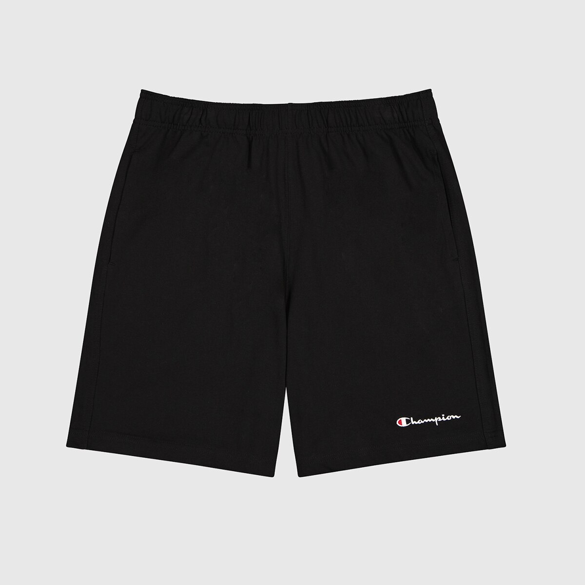 Bermudas de Algodão de Homem Preto-3