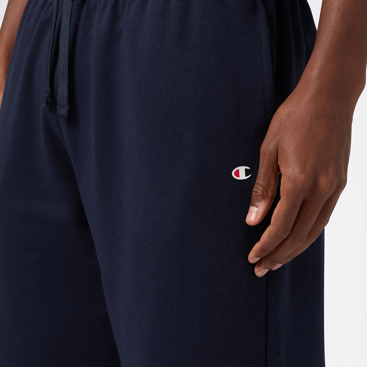 Bermudas de Algodão de Homem Azul-marinho-2