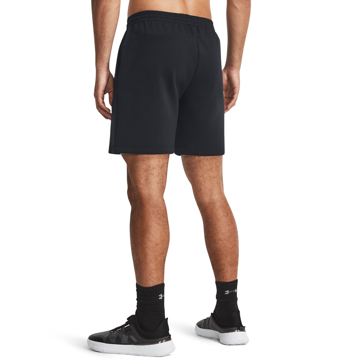 Calções de Homem UA Unstoppable Flc Shorts Preto-2