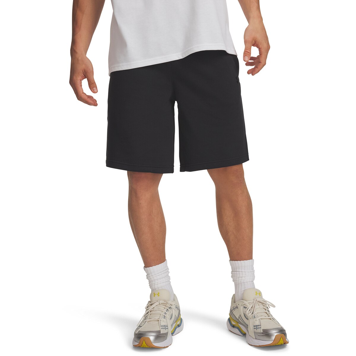 Calções de Homem UA Rival LW Shorts Preto-1