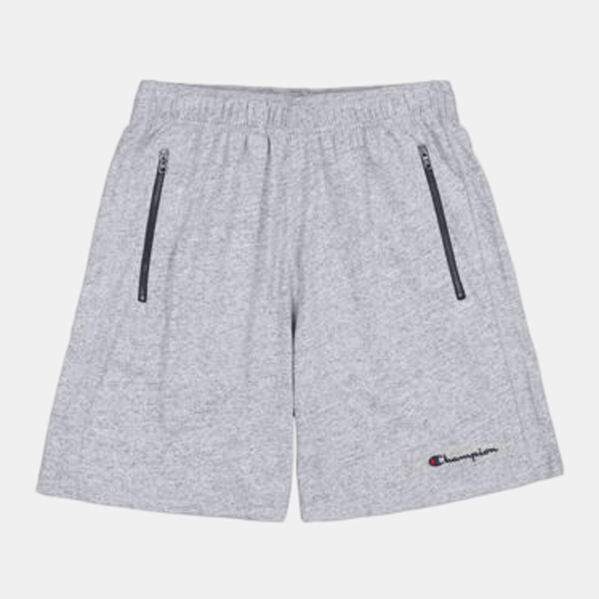 Calções Tipo Bermudas de Homem Cinzento-4