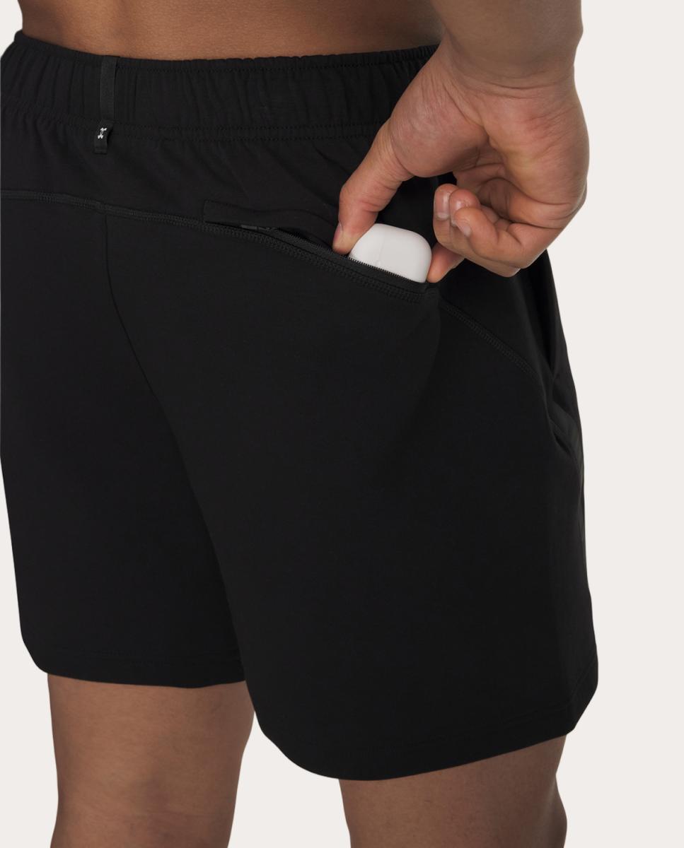 Calções de Homem UA Unstoppable Flc Shorts Preto-3