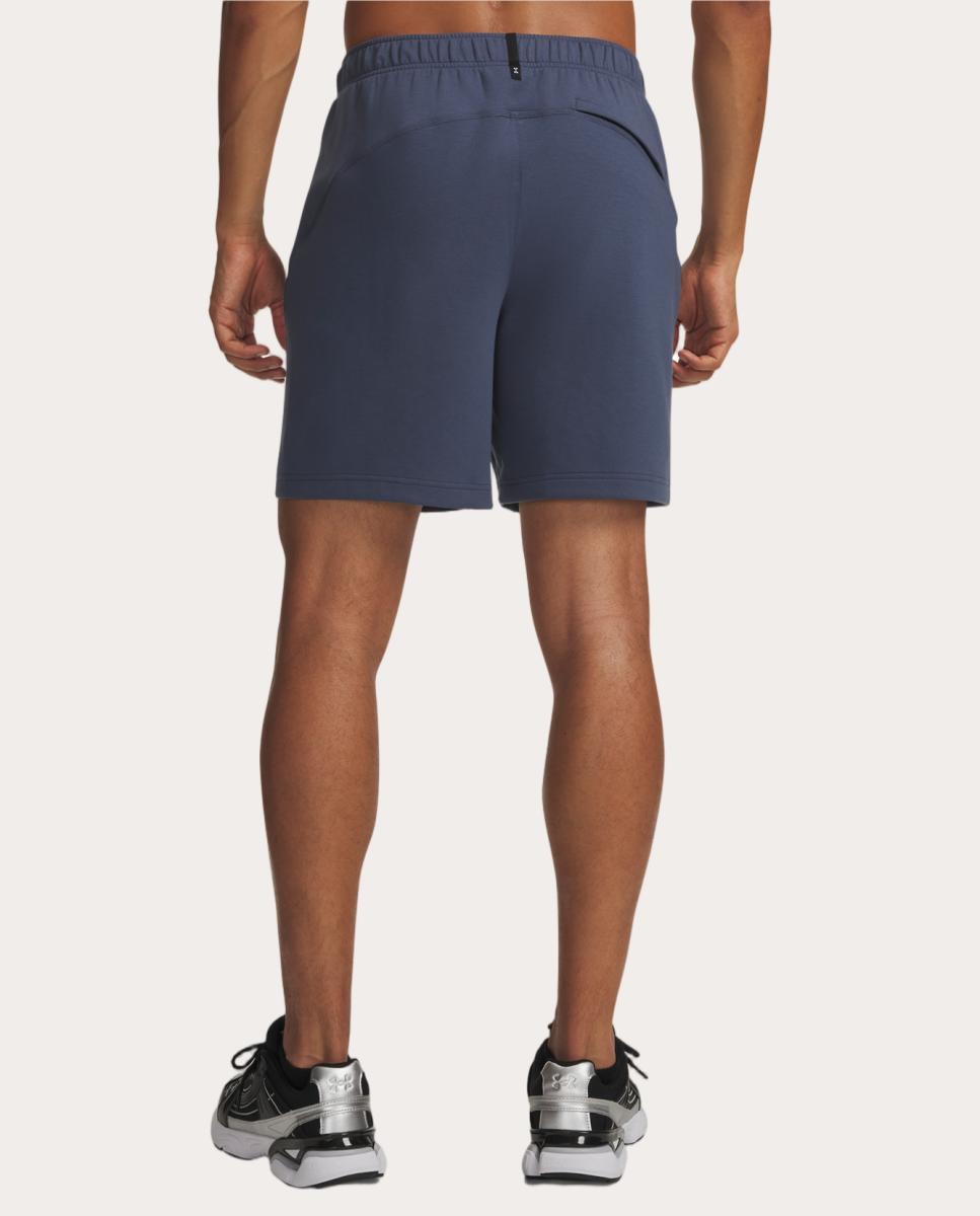 Calções de Homem UA Unstoppable Flc Shorts Cinzento azulado-2