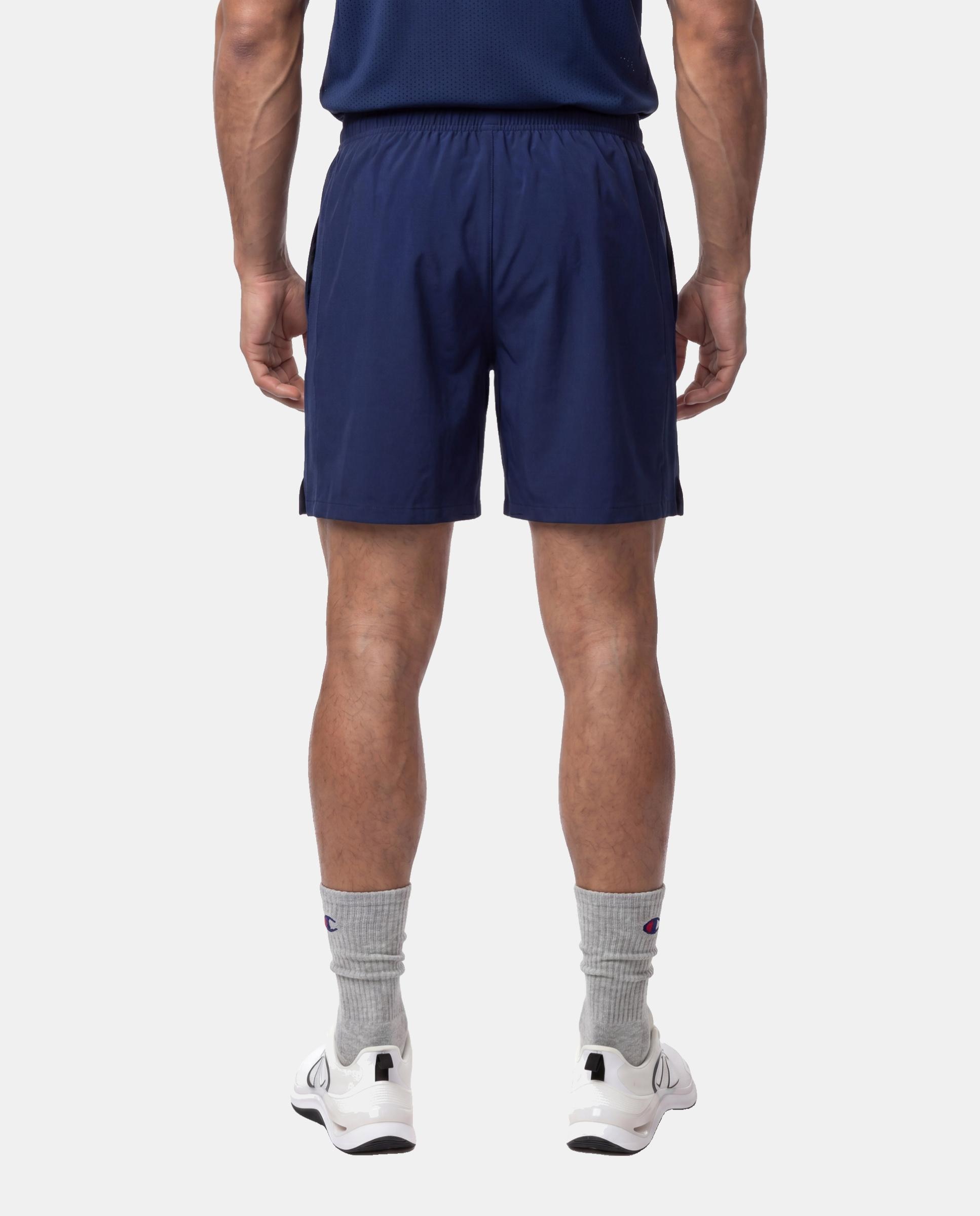 Calções Casual Shorts Azul-3
