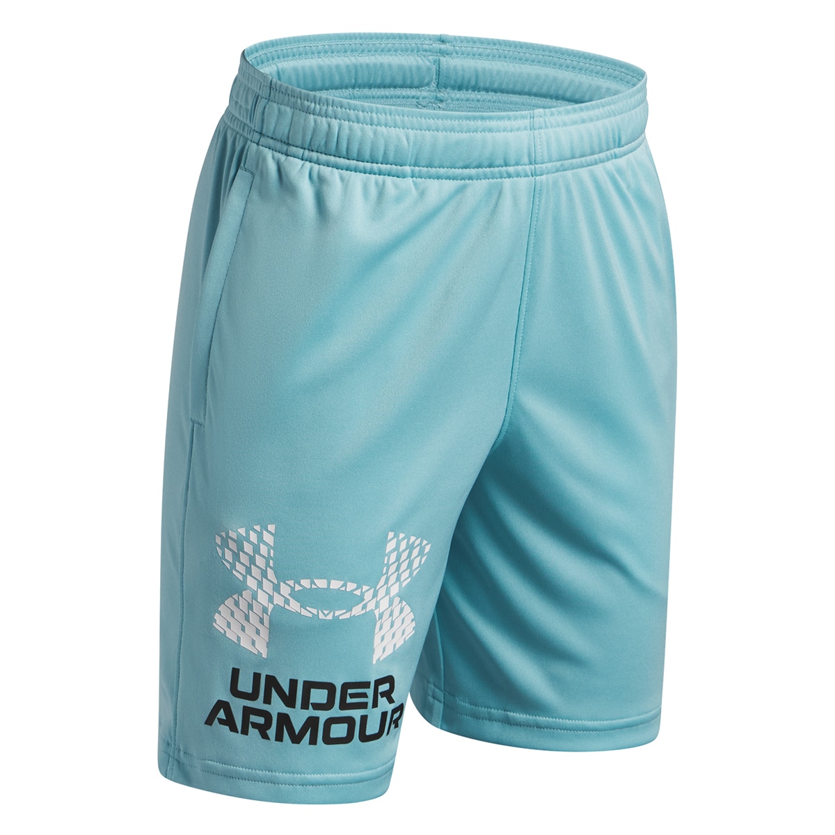 Calções de Training de Criança UA Tech Logo Shorts Azul Céu-3