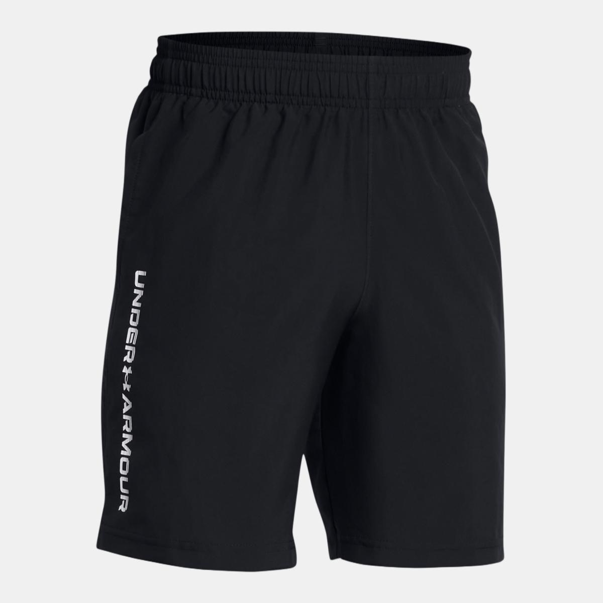 Calções de Training de Criança UA Tech Woven Wordmark Short Preto-3