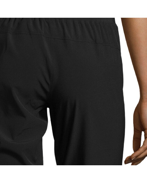 Calças de Mulher Slim Woven Pants Preto-4