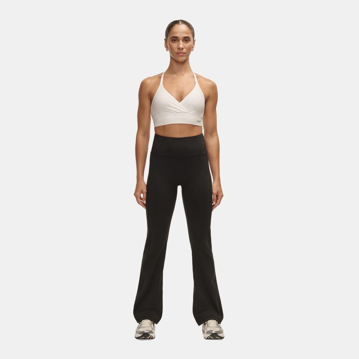 Calças de Mulher Soft Touch Flared Pants Preto-1