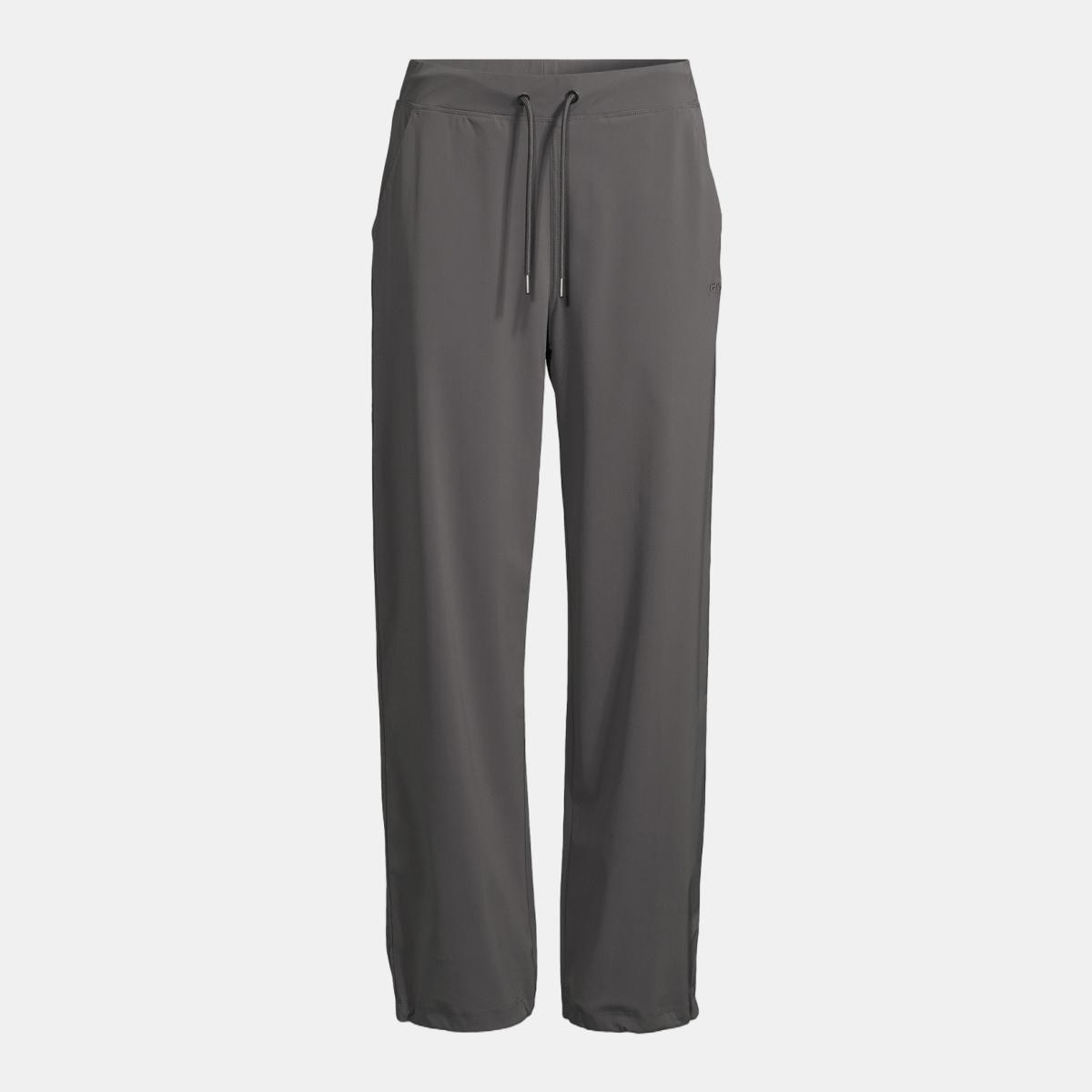 Calças de Mulher Stamp Loose Pant Cinzento-4