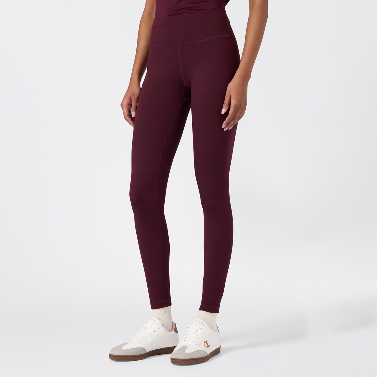 Leggings de Mulher Roxo-1