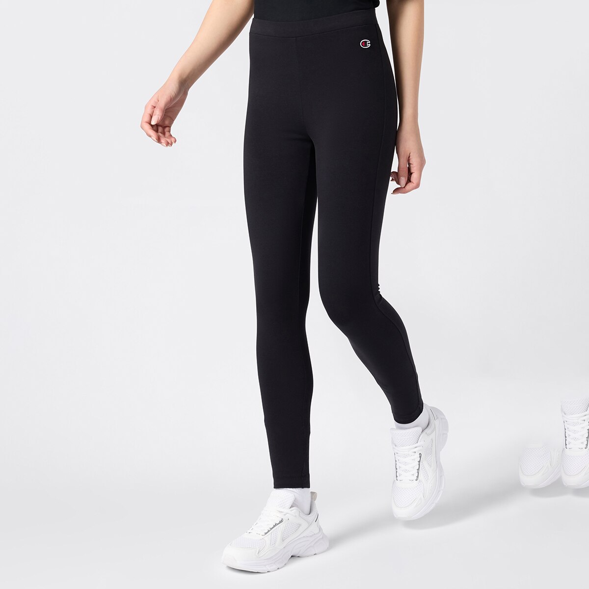 Leggings de Mulher Preto-1