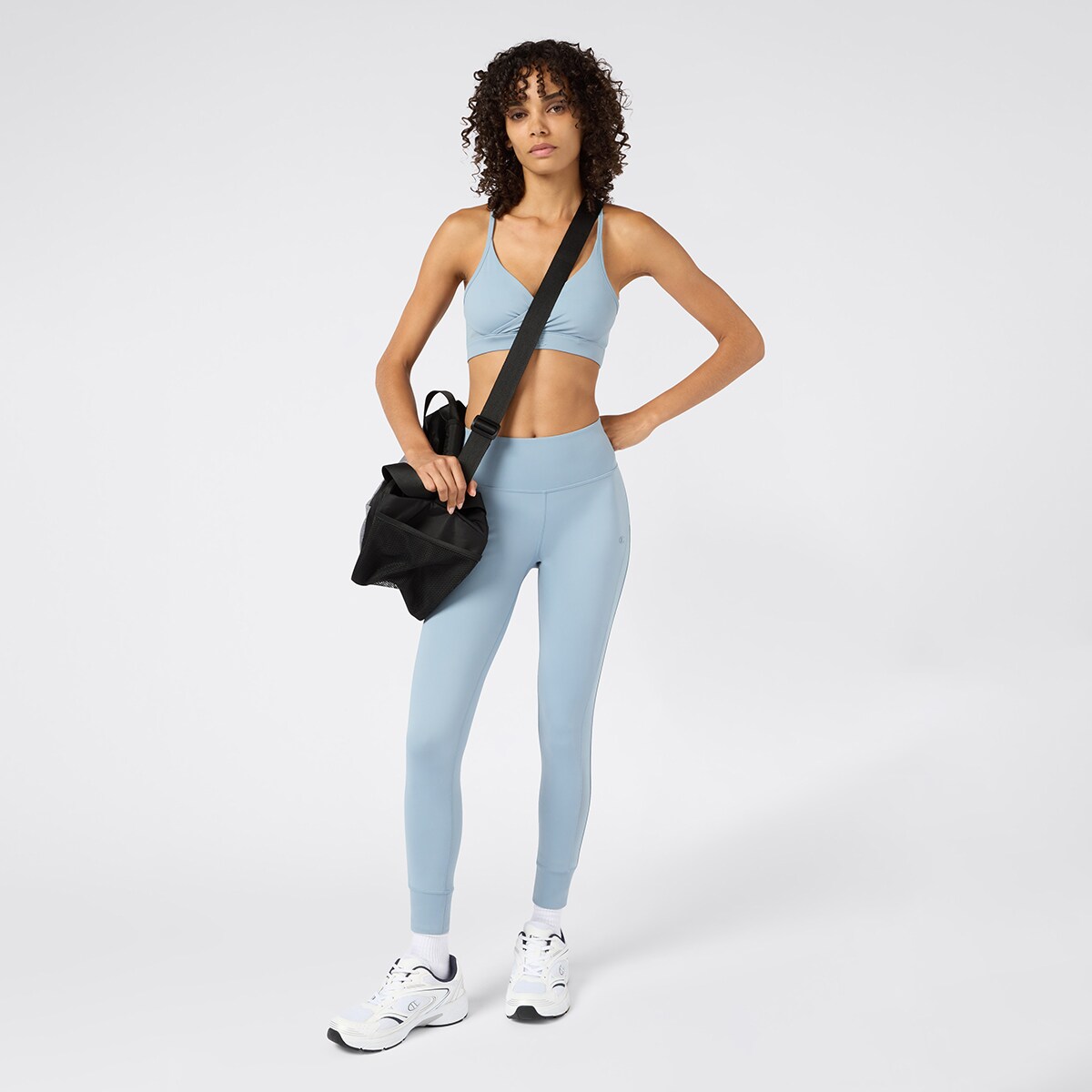 Leggings de Mulher Azul / Cinzento-3