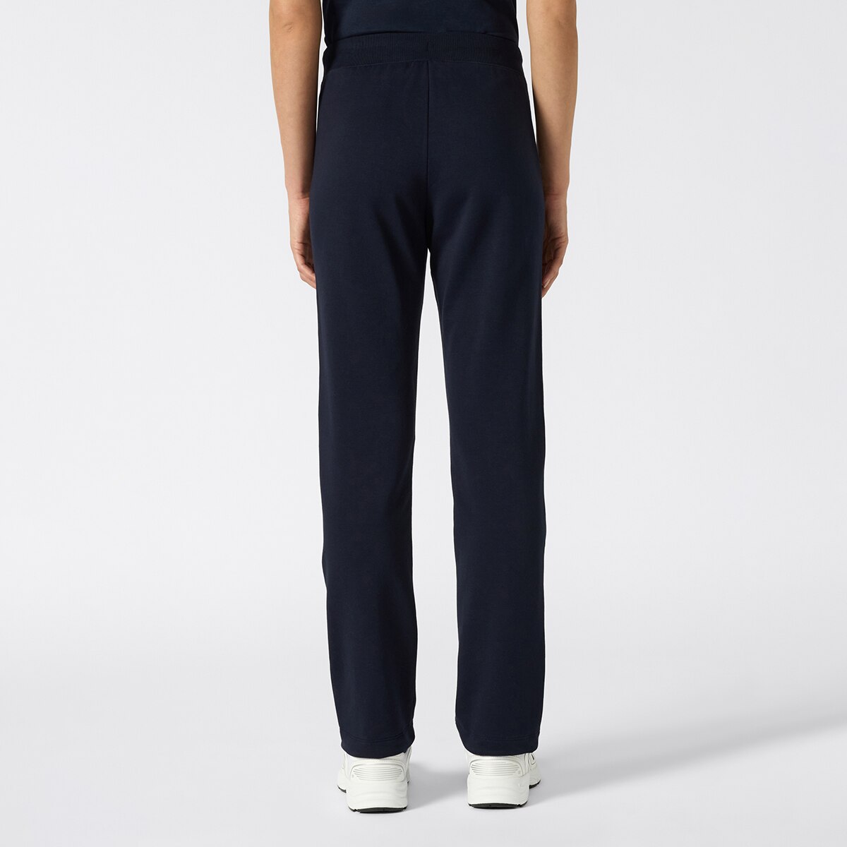 Calças Casual de Mulher Drawstring Pants Azul-2