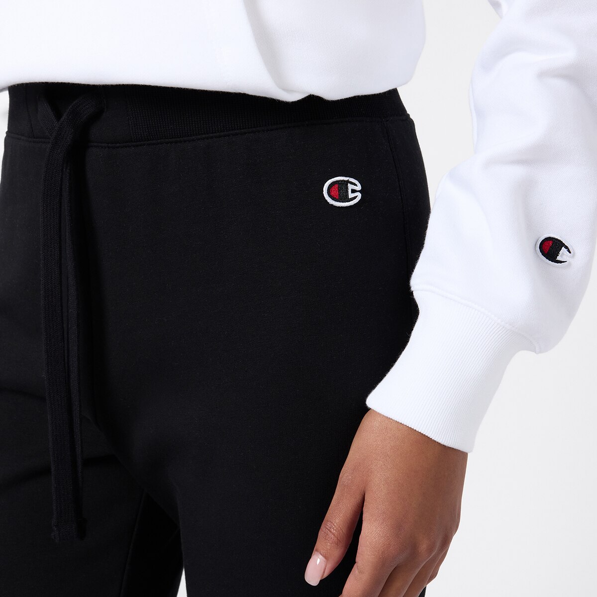 Calças de Mulher Preto-4