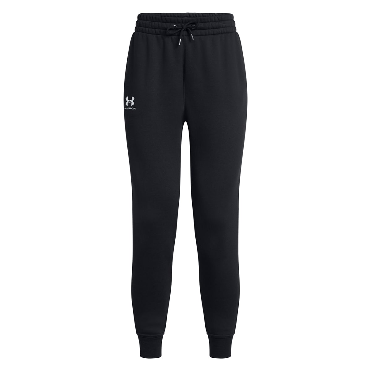 Calças de Mulher UA Icon Fleece Jogger Preto-5